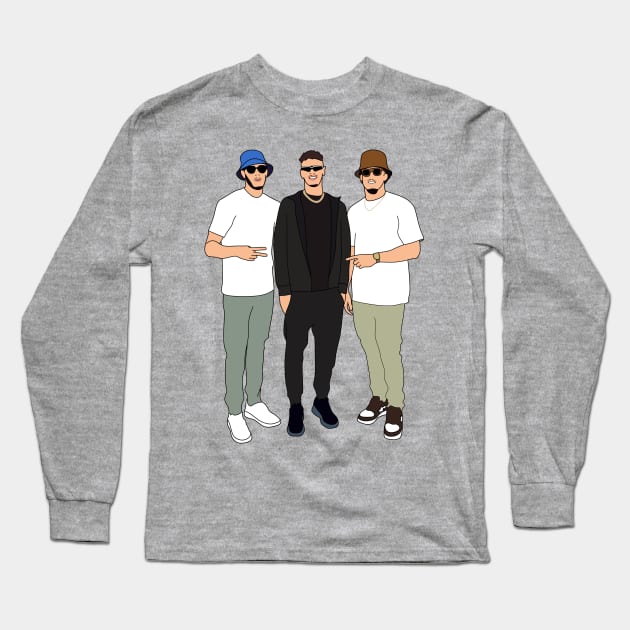 ball the brothers Long Sleeve T-Shirt by rsclvisual